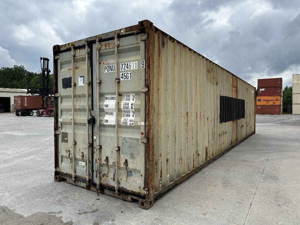 Used 40’ High Cube Container