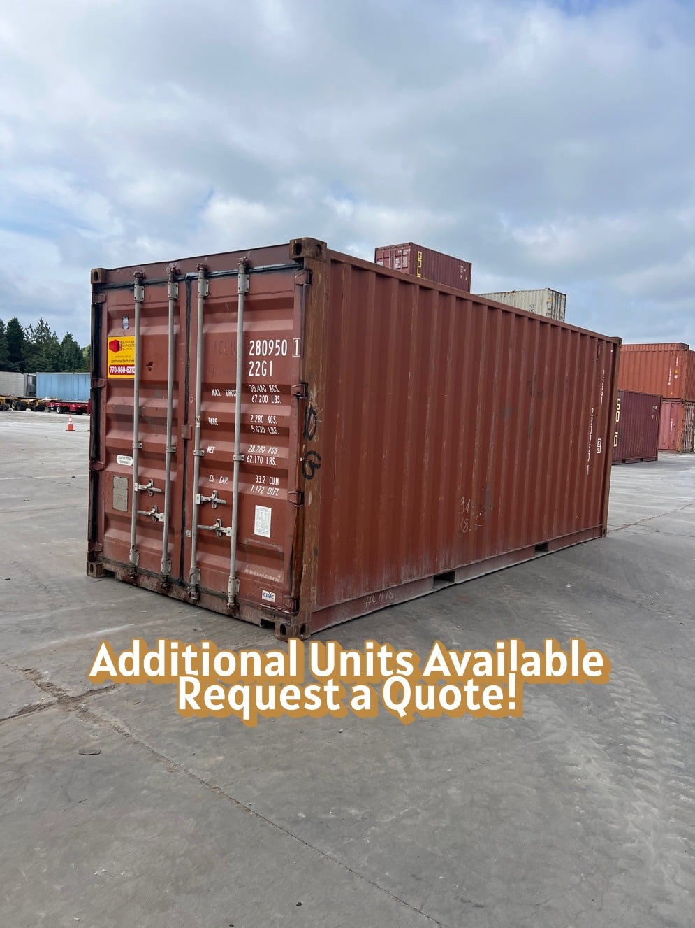 Used 20’ Container