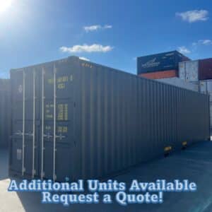 New 40’ High Cube Container